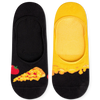 Chaussettes invisibles rigolotes Pizza au fromage