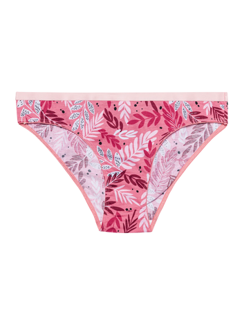 Culotte rigolote pour femmes Feuilles roses