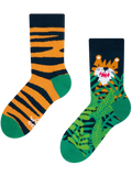 Chaussettes rigolotes pour enfants Tigre