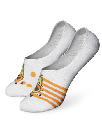 Chaussettes invisibles rigolotes Avocat drôle