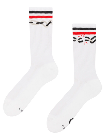 Chaussettes fonctionnelles rigolotes Chaîne