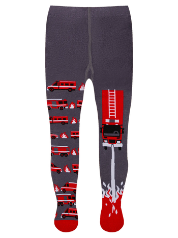 Collants rigolos pour enfants Pompiers en action