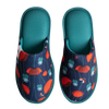 Pantoufles rigolotes Coccinelles et fleurs de pavot