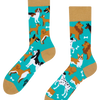Chaussettes rigolotes Chiens amis