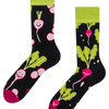 Chaussettes rigolotes Radis heureux