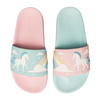 Sandales rigolotes pour enfants Licorne et arc-en-ciel