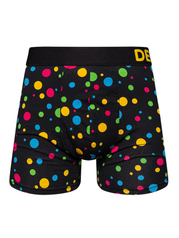 Boxer rigolo pour hommes Points néons