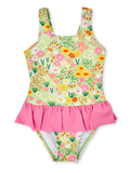 Maillot de bain rigolo pour filles Fleurs de jardin