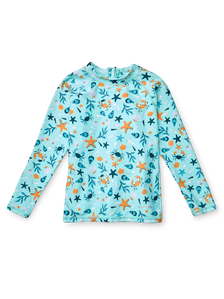 T-shirt de bain anti-UV pour enfants Coquillages