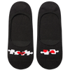 Chaussettes invisibles rigolotes Puzzle de cœur