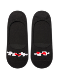 Chaussettes invisibles rigolotes Puzzle de cœur