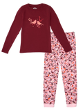 Pyjama rigolo pour femmes Oiseaux et baies