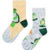 Chaussettes rigolotes pour enfants Tortue le surfeur