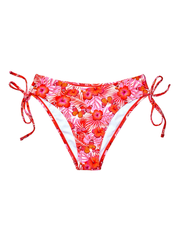 Culotte bikini ajustable Hibiscus