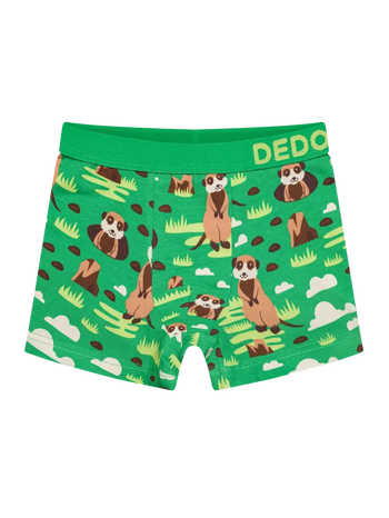 Boxer rigolo pour garçons Suricates