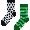 Chaussettes rigolotes pour enfants Football
