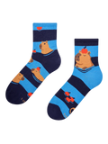 Chaussettes mi-mollet Capybara nageur