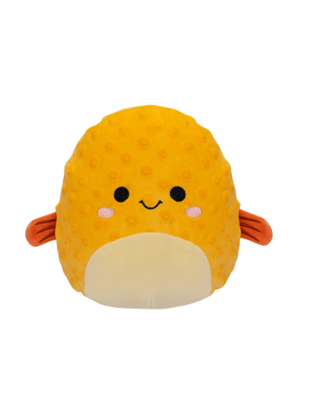 Peluche Squishmallows de 20 cm Safa le poisson-globe orange