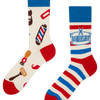 Chaussettes rigolotes Salon de coiffure