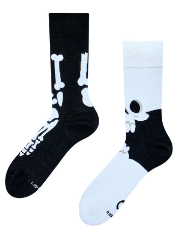 Chaussettes rigolotes Crâne