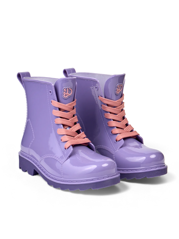 Bottes de pluie violettes parfumées pour enfants