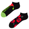 Socquettes rigolotes Coquelicot