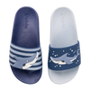 Sandales rigolotes pour enfants Requin gris