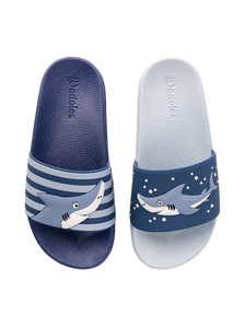 Sandales rigolotes pour enfants Requin gris