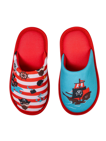 Pantoufles rigolotes pour enfants Pirate