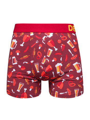 Boxer pour hommes Bière et barbecue