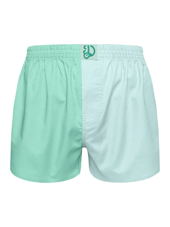 Caleçon turquoise et bleu pour hommes