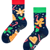 Chaussettes chaudes antidérapantes pour enfants Pain d'épices & sucreries