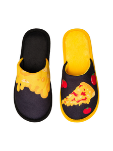 Pantoufles rigolotes Pizza au fromage
