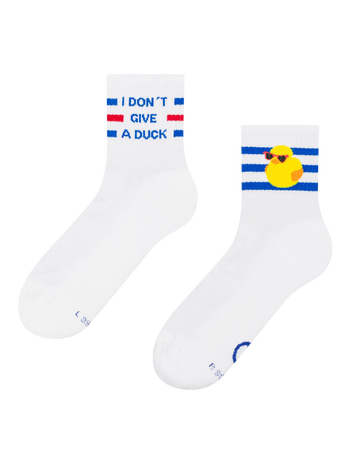 Chaussettes mi-mollet fonctionnelles rigolotes Canard cool