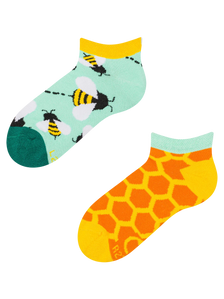 Socquettes rigolotes pour enfants Petites abeilles