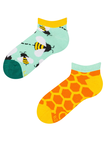 Socquettes rigolotes pour enfants Petites abeilles