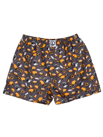 Caleçon rigolo pour hommes Ouvrier du bâtiment