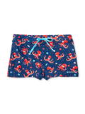 Short de bain élastique et rigolo pour enfants Poulpe rouge