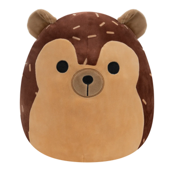 Peluche Squishmallows de 20 cm Hans le hérisson brun