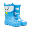 Bottes de pluie rigolotes pour enfants Nuages pluvieux
