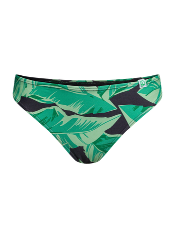Culotte bikini rigolote Feuilles de bananier