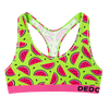 Bralette rigolote pour femmes Pastèque juteuse