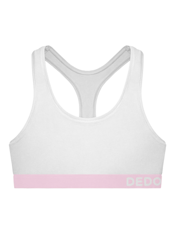 Bralette blanche pour femmes