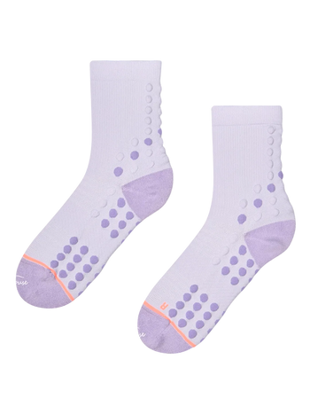 Chaussettes de course violet clair pour femmes