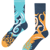 Chaussettes rigolotes Poulpe