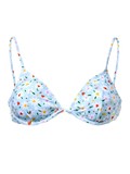 Haut de bikini à armature Petits cœurs et marguerites