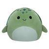 Peluche Squishmallows 2 en 1 de 13 cm Odile le phoque gris et Cole la tortue