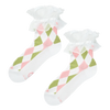 Chaussettes cutecore Esthétique arlequin