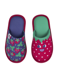Pantoufles rigolotes pour enfants Fraises joyeuses