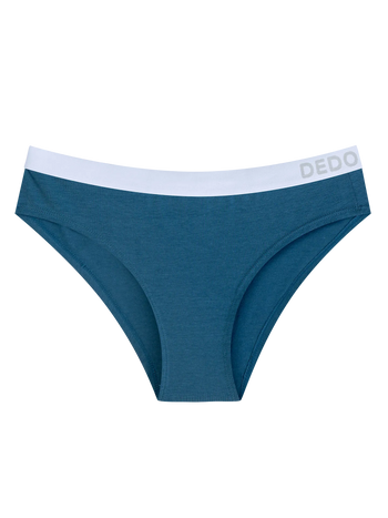 Culotte en modal bleu sarcelle foncé pour femmes